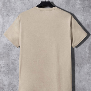 Wholesale Fashion Summer Men's Solid Plus Size <b>Thermal</b> Breathable Running T-Shirt and Short Set Short Sleeve <b>Tops</b> and Pants - Product Image 3