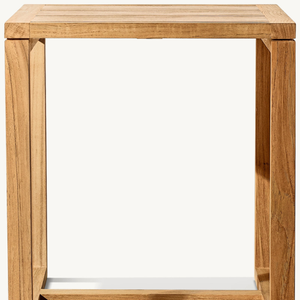 Mesa de Comedor Moderna de Madera de Teca, Resistente a la Intemperie, para Uso en Hoteles, Muebles Duraderos para Interiores y Exteriores - Product Image 2