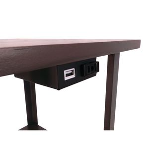 Lampada da Tavolo Quadrata da 58 Pollici con Stazione di Ricarica, Lampada da Terra per Divano - Product Image 3