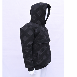 Sudadera con Capucha y Cremallera Completa con Logotipo Personalizado, Camuflaje, Alta Calidad, 100% Algodón, Ropa Urbana para Hombre y Unisex, Estilo Hip Hop con Capucha - Product Image 4