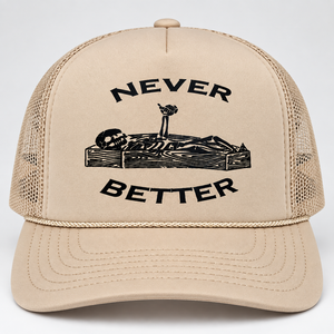 Casquette Trucker en Mousse Personnalisée avec Logo Imprimé, Chapeau Snapback en Maille, Vente en Gros, Fabricant Vietnamien, OEM ODM, Chapeau Promotionnel Streetwear, Usine - Product Image 4