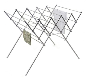 Nuevo diseño de tendedero portátil de acero suave para interiores y exteriores, plegable, con opción de personalización. - Product Image 2