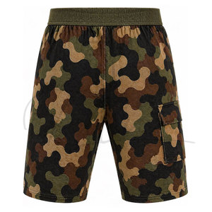 Nouveautés : Shorts de bain Awrah pour hommes en polyester/coton, décontractés, respirants, séchage rapide, taille élastique – Fabricant - Product Image 5