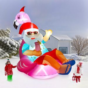 Gigantesco Omino di Pan di Zenzero Gonfiabile da 3 Metri con Luci LED Integrate, Decorazioni Natalizie da Esterno per Giardino - Product Image 6