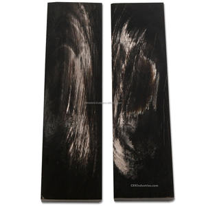 Bloque de Cuerno de Búfalo Gava Blanco Pulido de Primera Calidad para Fabricación de Mangos de Cuchillos, Material de Cuerno Natural, Estilo Animal, de la India - Product Image 1