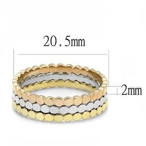 Bracciali alla Moda TK3180-IP in Acciaio Inossidabile Placcato Oro e Oro Rosa (Ion Plating) Senza Pietre con Design Elegante - Product Image 2