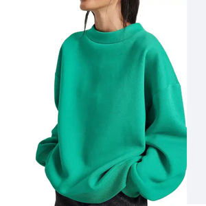 Women <b>Mock</b> <b>Neck</b> Sweatshirt Soft Knit Pullover <b>Top</b> For Women Casual Wear Daily Use Winter Comfort Women <b>Mock</b> <b>Neck</b> Sweatshirt - Product Image 1