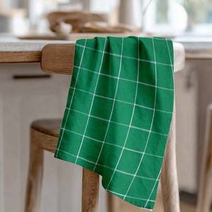 Nouveauté 2026 Serviettes de cuisine Collection Premium Serviettes de cuisine à carreaux Ensembles de serviettes de cuisine en coton Serviettes de cuisine de haute qualité - Product Image 1