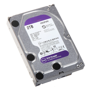 2TB 紫色内置硬盘 3.5 英寸 SATA 6Gb/s 5400RPM 64MB 缓存 高可靠性金属外壳 视频存储，确保安全 - Product Image 2