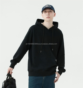 Sudadera con Capucha Unisex de Felpa Francesa 100% Algodón, 300 g/m², para Hombre, Invierno, con Logotipo Personalizado OEM, Secado Rápido y Transpirable, Corte Holgado - Product Image 5