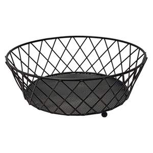 Metal Wire <b>Storage</b> <b>Basket</b> with Handle Mesh Garden Harvest <b>Basket</b> Durable Vegetables Fruit <b>Basket</b> - Product Image 6