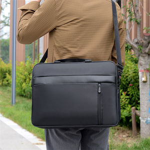 Sac messager pour ordinateur portable, imperméable, mallette d'affaires, multi-compartiments, étui de transport, logo personnalisé - Product Image 6