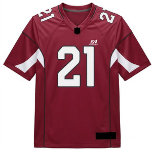 Maillot de football américain pour hommes, matière respirante, coupe athlétique confortable pour l'entraînement, les matchs et les événements - Product Image 1