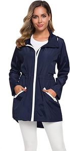 Wholesale Designer <b>Men</b> <b>Long</b> Winter Outdoor Windbreaker <b>Jacket</b> Stand Collar Vintage Style Lightweight Windproof Waterproof Hooded - Product Image 4