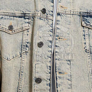 Meilleures ventes : Costumes en jean d'hiver pour hommes sur mesure, boutons unis, haute qualité, 100 % coton, service OEM, dernier design - Product Image 5