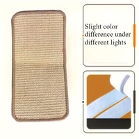 Griffoir vertical triangulaire de luxe moderne en sisal pour chat, anti-chute, tapis d'escalade pour chat, carton 4 niveaux antidérapant