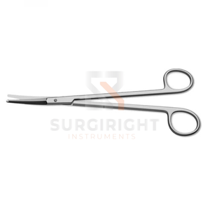 Tijeras para amígdalas Boettcher, acero inoxidable alemán, instrumento quirúrgico ORL, rectas y curvas, reutilizables, CE ISO, de Blush Surgical - Product Image 4