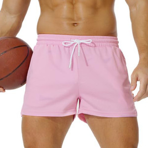 Shorts de sport pour homme 2026 personnalisables avec logo, 100 % coton, 220 g, séchage rapide, respirants, pour activités de plein air et fitness - Product Image 1
