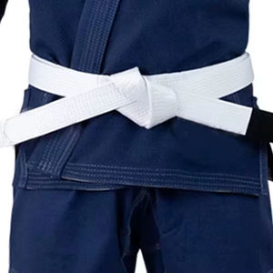 Kimono de Karaté Bleu Marine en Gros, Uniforme d'Arts Martiaux Respirant 100% Coton, Coutures Premium, Écologique - Product Image 5