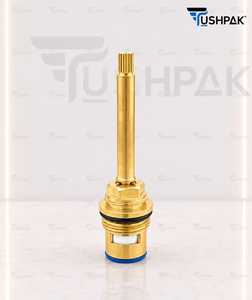 Conector de Latón Ultra de Alta Calidad de 20MM para Sistemas de Plomería, Control de Flujo de Agua Potente, Cartucho de Construcción Duradera - Product Image 2