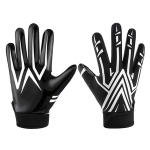 Guante de Fútbol Americano Profesional de Nuevo Diseño, Cuero, Colores Personalizados, Logotipo, Servicio OEM, Venta al Por Mayor, Todas las Tallas, Diseño Personalizado - Product Image 3
