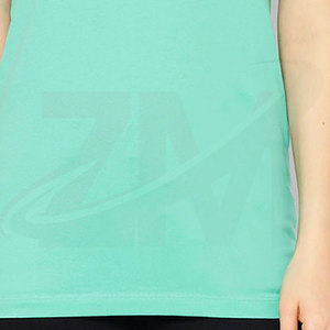 T-shirt femme 100% coton, personnalisez votre propre logo, respirant, au prix le plus bas - Product Image 4