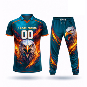 เสื้อผ้าซับลิเมชั่นสั่งทำคุณภาพสูง พร้อมเสื้อเจอร์ซีย์และกางเกงขายาวสำหรับผู้ชาย พิมพ์ลายคุณภาพสูง - Product Image 5