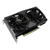 Model Kartu Grafis Gaya RTX 5060 dengan Tiga Kipas Pendingin dan Selubung Non-Fungsional, Hiasan Meja untuk Pameran