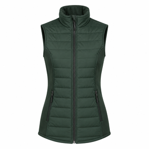 Women Equestrian Quilted Polyester Spandex Nylon Sleeveless <b>Horse</b> <b>Riding</b> Gilet OEM New Arrival <b>Top</b> Trending Comfortable - Product Image 1
