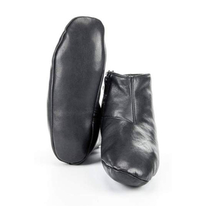 Low Price Leather <b>Socks</b> High Quality Custom Color Logo Leather <b>Socks</b> for Winter Use sheepskin leather thermal <b>Hot</b> Sale - Product Image 2