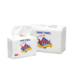 Serviettes en papier pour les mains super économiques, haute absorption, taille personnalisée, 1 pli, en pâte de bois vierge, pour hôtel et maison - Product Image 5