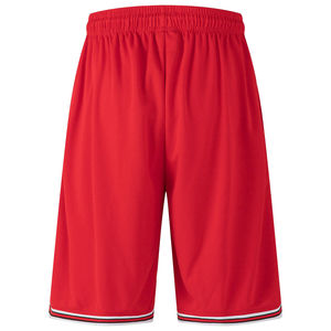 Shorts de basket-ball personnalisés de haute qualité 100% polyester, tissu respirant doux, écologique, séchage rapide, légers, pour hommes - Product Image 3