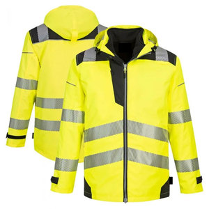 Custom Made Construction Workwear Clothing Engineers <b>Jackets</b> High Vis Reflective Safety Winter Waterproof <b>Jackets</b> for <b>Worker</b> - Product Image 1