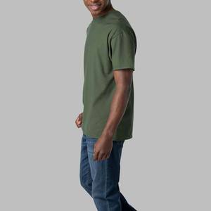 T-shirt Homme en Polyester/Coton 180 g/m² Coupe Classique Col Rond Manches Courtes Tissu Jersey Écologique Imprimé Personnalisé Vente en Gros - Product Image 3