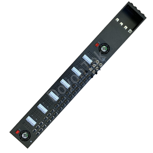 PDU intelligent triphasé 350A avec 36 prises LP-20 refroidies par liquide, 12 disjoncteurs NOARK UL, unité de distribution d'alimentation pour centre de données minier - Product Image 3