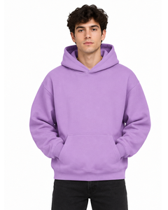 Sudadera con Capucha Unisex de Algodón Grueso para Exteriores, con Estampado de Dibujos Animados, Forro Interior, Sin Cordones, Color Liso, Diseño ODM Extra Grande - Product Image 3