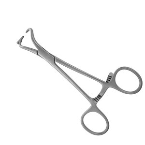 Pinzas de reducción y reposicionamiento óseo de grado quirúrgico, de trece centímetros, de acero inoxidable, instrumento ortopédico - Product Image 1