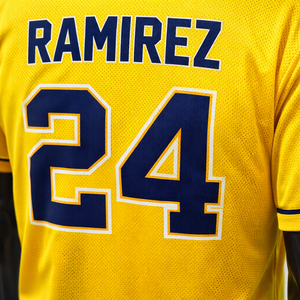 Fabricante de Camisetas de Béisbol Cortas Personalizadas OEM, Secado Rápido, Transpirables, Tela 100% Poliéster, Nombre y Número Bordados y Sublimados - Product Image 5