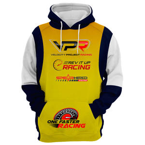 Sweat-shirts de sport personnalisés en gros avec impression par sublimation, sweats à capuche de motocross personnalisés avec sublimation numérique intégrale - Product Image 1