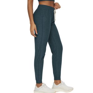 Pantalones Deportivos para Mujer, Cintura con Cordón, Pantalones Casuales para Descansar, Pantalones de Fitness a la Moda, Fabricante OEM ODM, Venta al Por Mayor Personalizada - Product Image 2