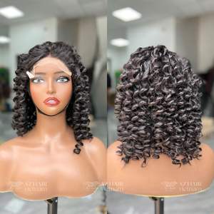 Mejor Opción 4x4 para Cierre de Encaje 200g Sin Pegamento Cabello Humano Virgen Remy Vietnamita con Doble Trama a Máquina Tamaños Personalizados Profundos - Product Image 2