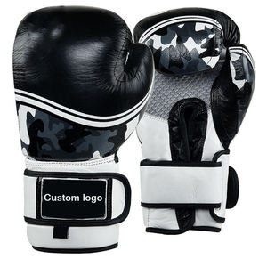 Guantes de Boxeo Profesionales de Cuero PU para Hombre y Mujer, MMA, Muay Thai, Sparring, Kickboxing, Entrenamiento, Guantes para Saco de Boxeo, 10-16oz - Product Image 5