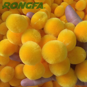 25 mm 1 pouce Artisanat DIY Décorations Créatives Pompons pour Artisanat et Hobby Fournitures 100 Pièces - Product Image 1