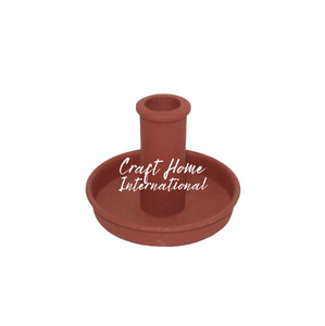 Bougeoir scandinave minimaliste moderne en aluminium fait main, étanche, style nordique, pour une ambiance chaleureuse - Product Image 1