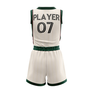 Conjunto de Uniforme de Baloncesto W4G Azul y Verde con Puntos, Sublimado, sin Mangas, Cuello en V, Absorbente de Humedad, Ropa Deportiva para Niñas - Product Image 5