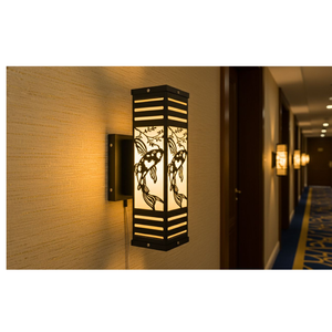 100 lm/W Wall light Viet Nam CM Decor steel/inox Living Room / Bedroom / Hallway Square / Rectangular 3500K (Warm White) <b>Touch</b> - Product Image 1