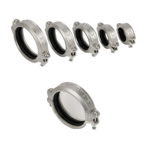 [KOSHUR] Raccord rigide de 4 pouces pour joint rainuré standard en acier inoxydable, matériel industriel robuste, technologie coréenne - Product Image 3
