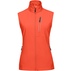 Unisex Custom Softshell <b>Long</b> Sleeveless <b>Waterproof</b> Windproof Quick Dry Hooded <b>Jacket</b> Standing Collar Regular Fit Winter Outdoor - Product Image 1