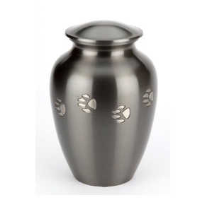 Beautiful Metal <b>Keepsake</b> Urn for Pet Ashes Mini Cremation <b>Memorial</b> Piece with Smooth Finish Secure Closure Customizable Design - Product Image 5