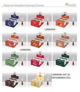 Cônes d'encens Aromatika Vente en gros de l'Inde Masala Cônes d'encens mélange arômes cônes d'encens pack aromatika védique - Product Image 3